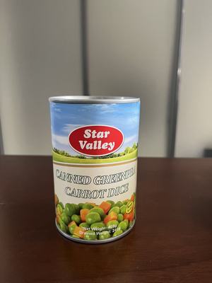 Canned Green Peas &Carrot