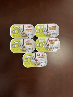 Canned Sardines in oil 125g