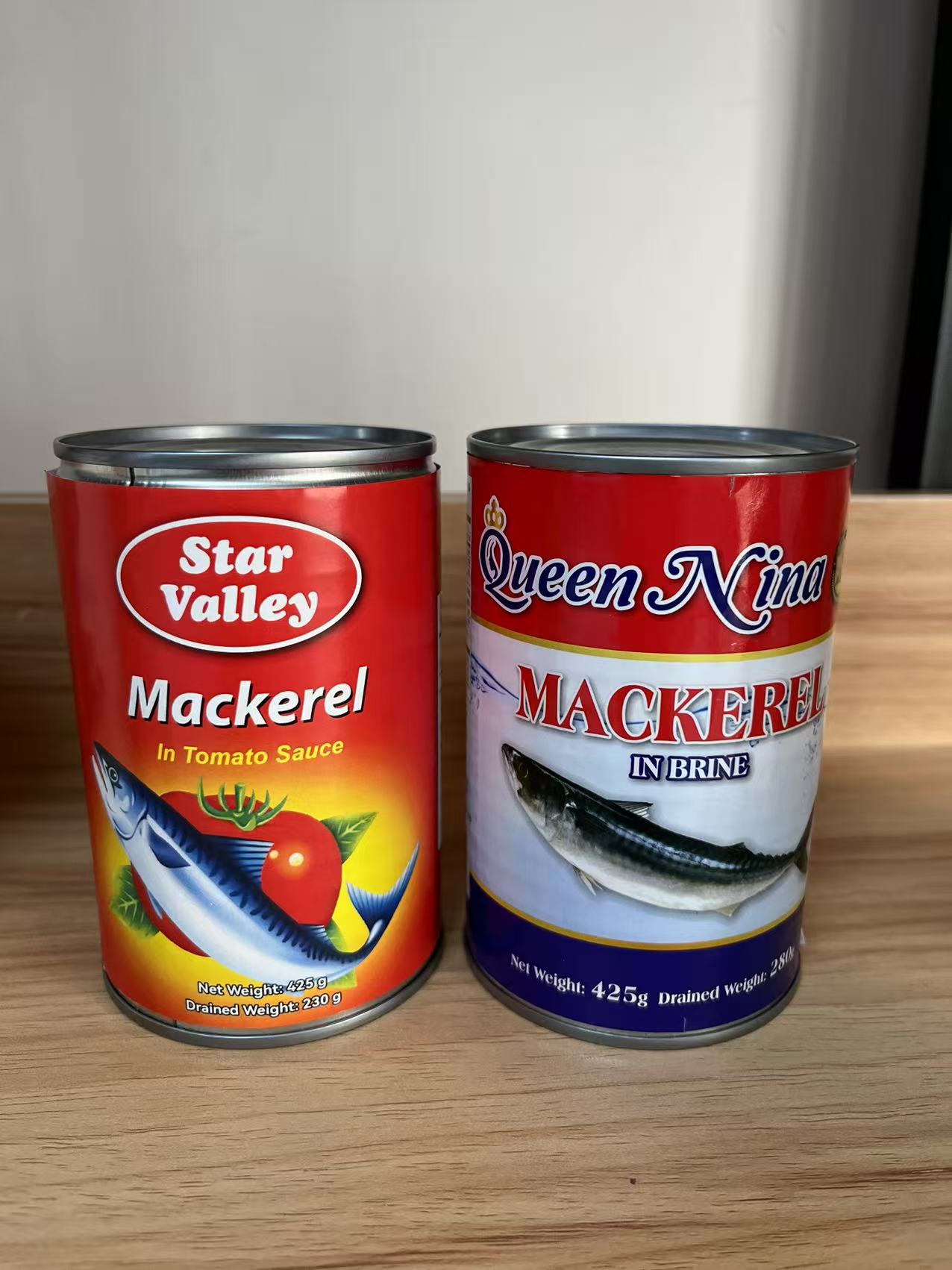 CANNED MACKEREL IN BRINE