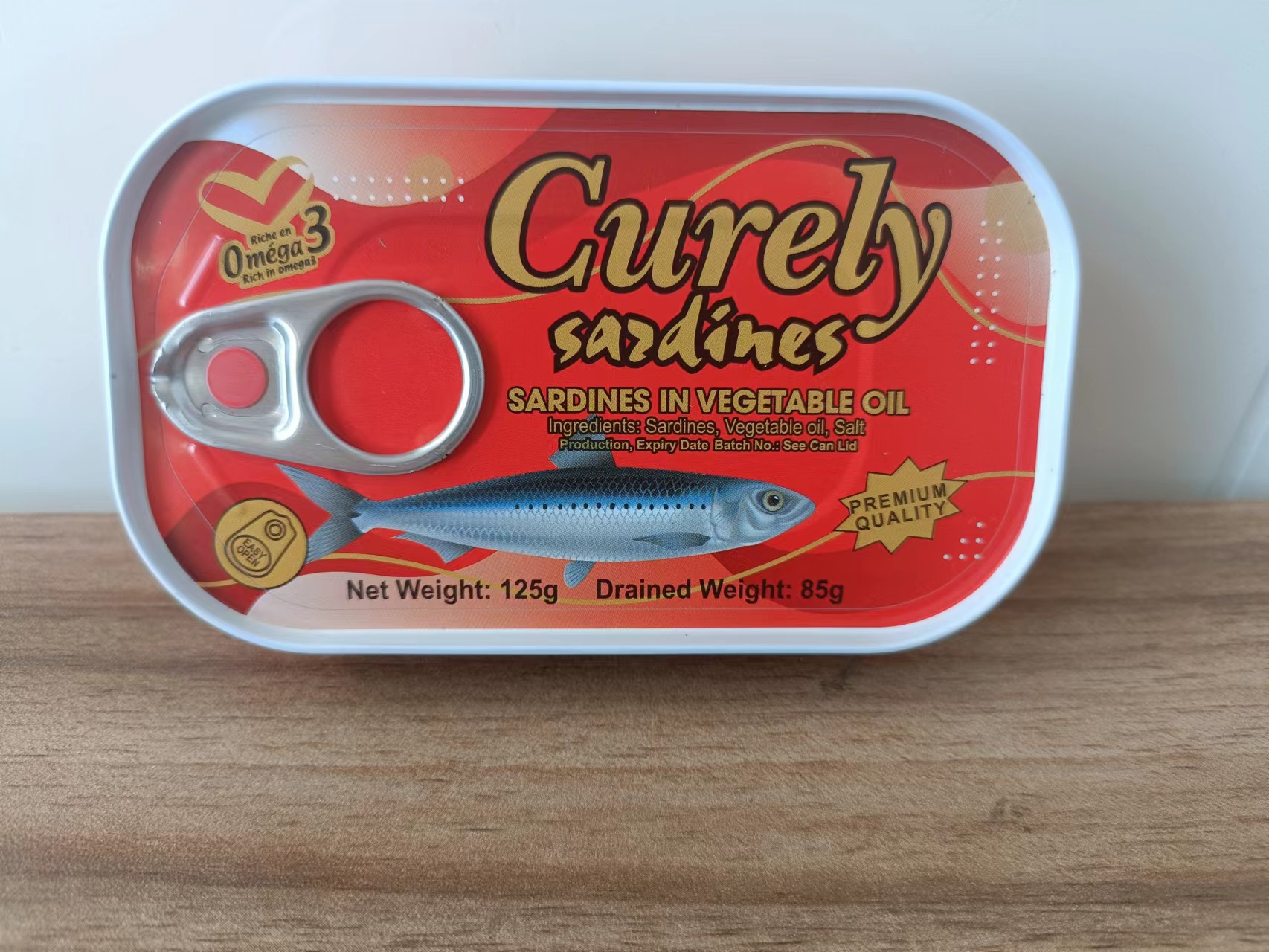 Canned Sardines In Oil 125g 我的网站