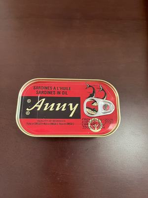 Canned Sardines in oil 125g